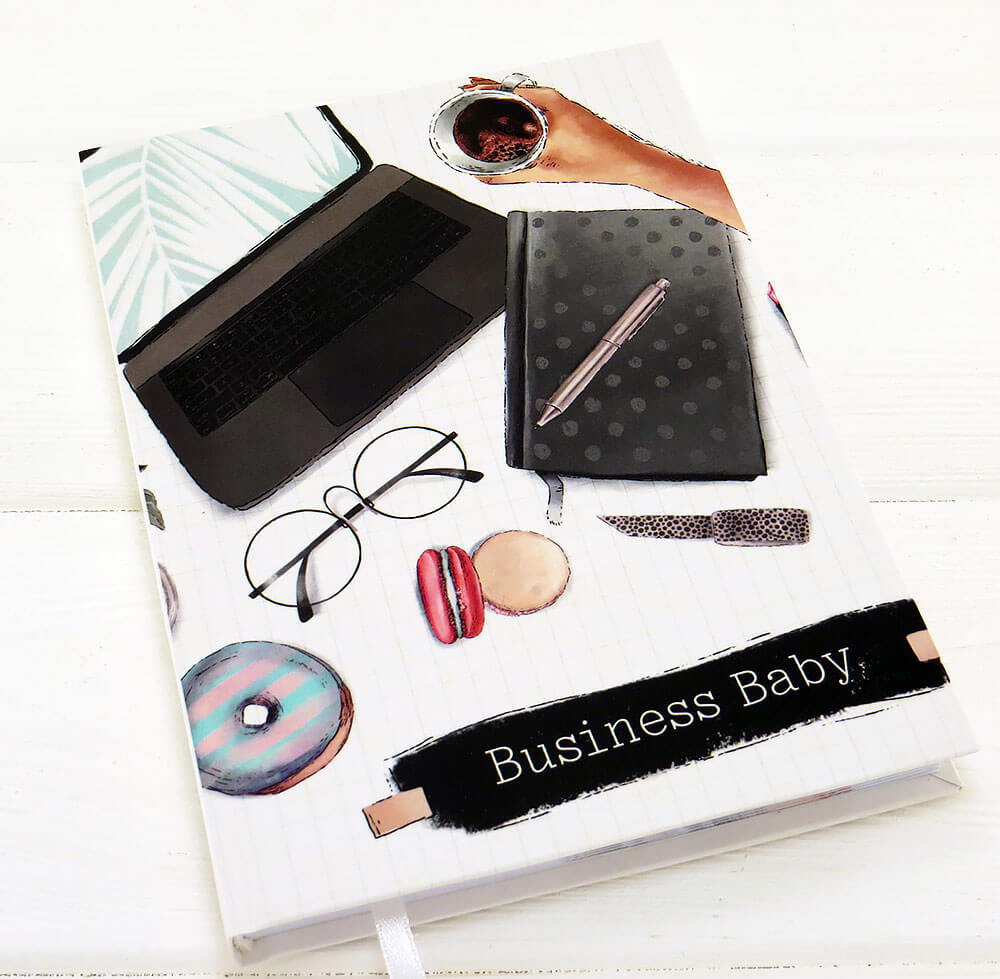 

Именной блокнот на русском языке Business Baby KALLA