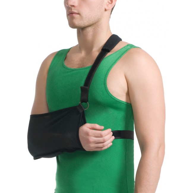 

Бандаж для руки підтримуючий з додатковою фіксацією MedTextile 9905 р.М чорний
