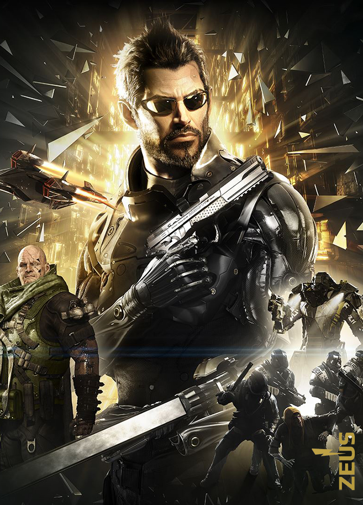 

Фотообои для геймерской комнаты, Deus Ex, 184x254