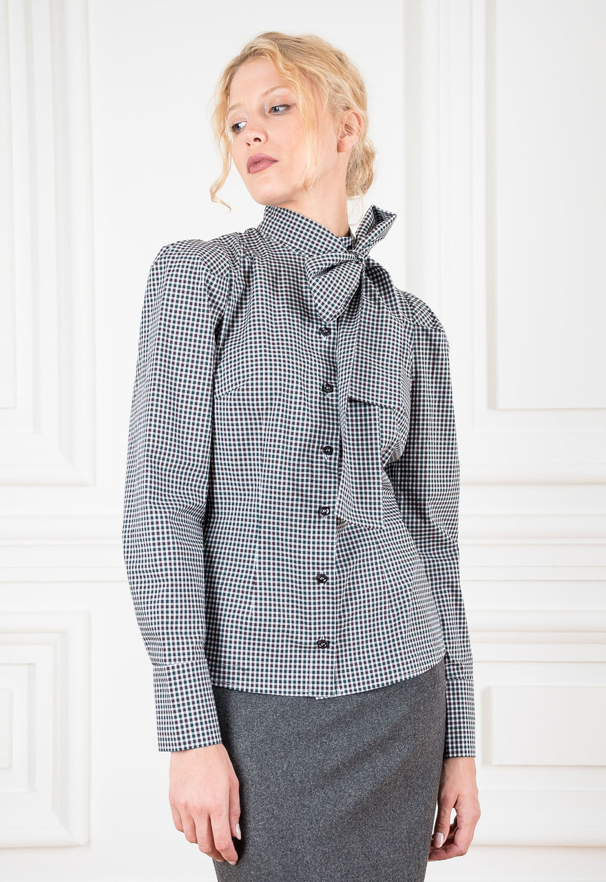 

Рубашка Dolcedonna Санса 48 в клетку БЗ-20611