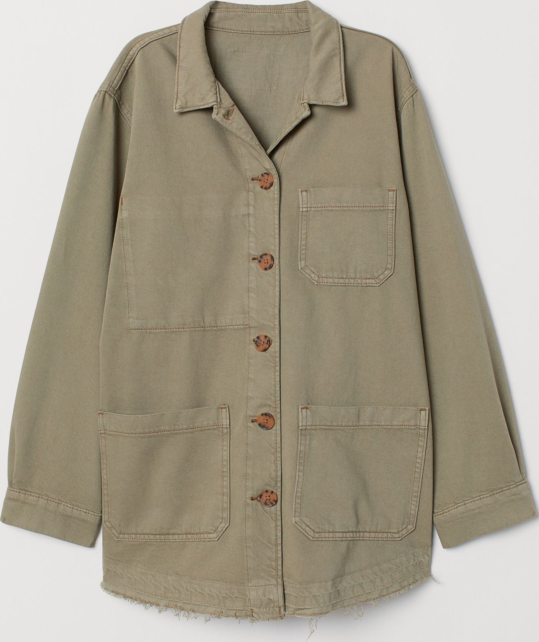 

Ветровка H&M 7214500 S Зеленая хаки