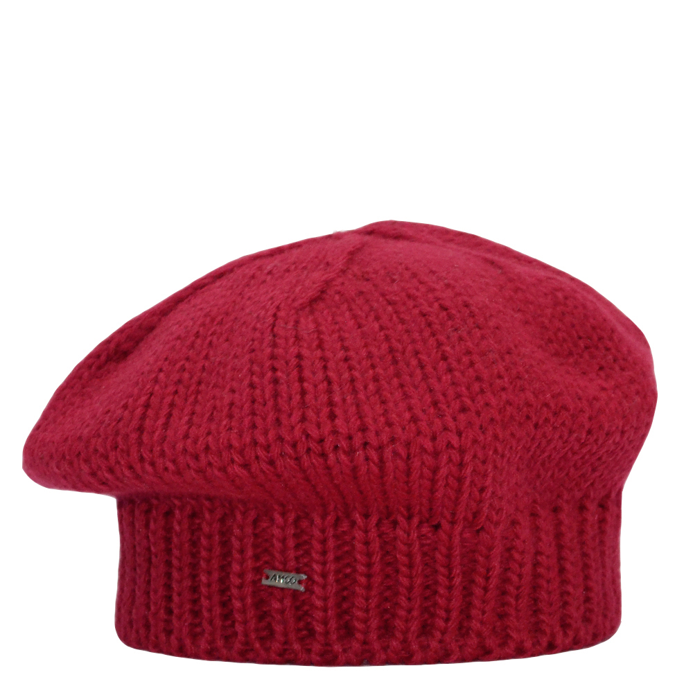 

Берет вязаный AMOO emporio, HW124B красный