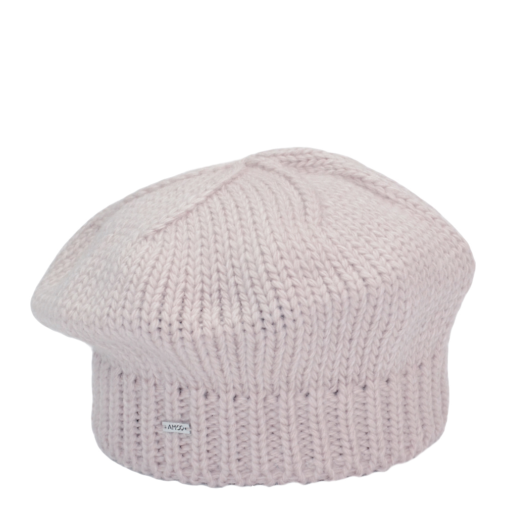 

Берет вязаный AMOO emporio, HW180B бежевый