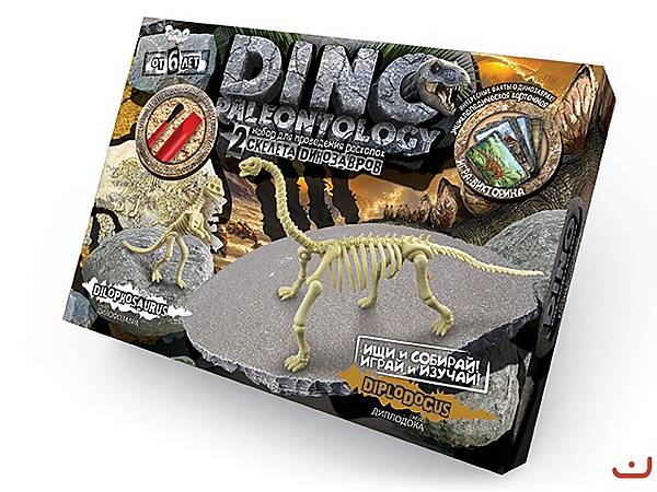 

Набор для проведения раскопок "DINO PALEONTOLOGY. Диплодок" DANKO TOYS (DP-01-01,02,0)