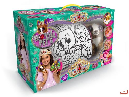 

Набор Dankotoys "ROYAL PET'S" сумочка-раскраска + игрушка "Собачка" RP-01-07U 9175149