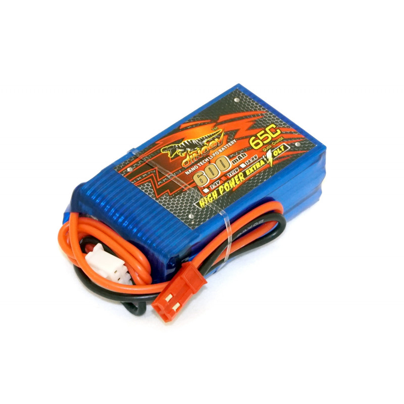 

Аккумулятор Dinogy Li-Pol 600mAh 11.1V 3S 65C JST (DLC-3S600H-JST)