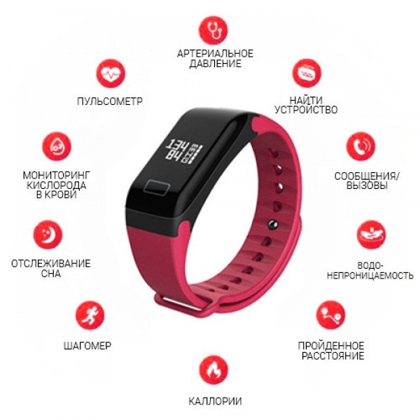 Фитнес-браслет fit F1 plus – фото, отзывы, характеристики в интернет ...