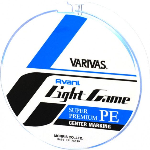 

Шнур для рыбалки Varivas Light Game PE X4 Centermarking 150 м #0.4