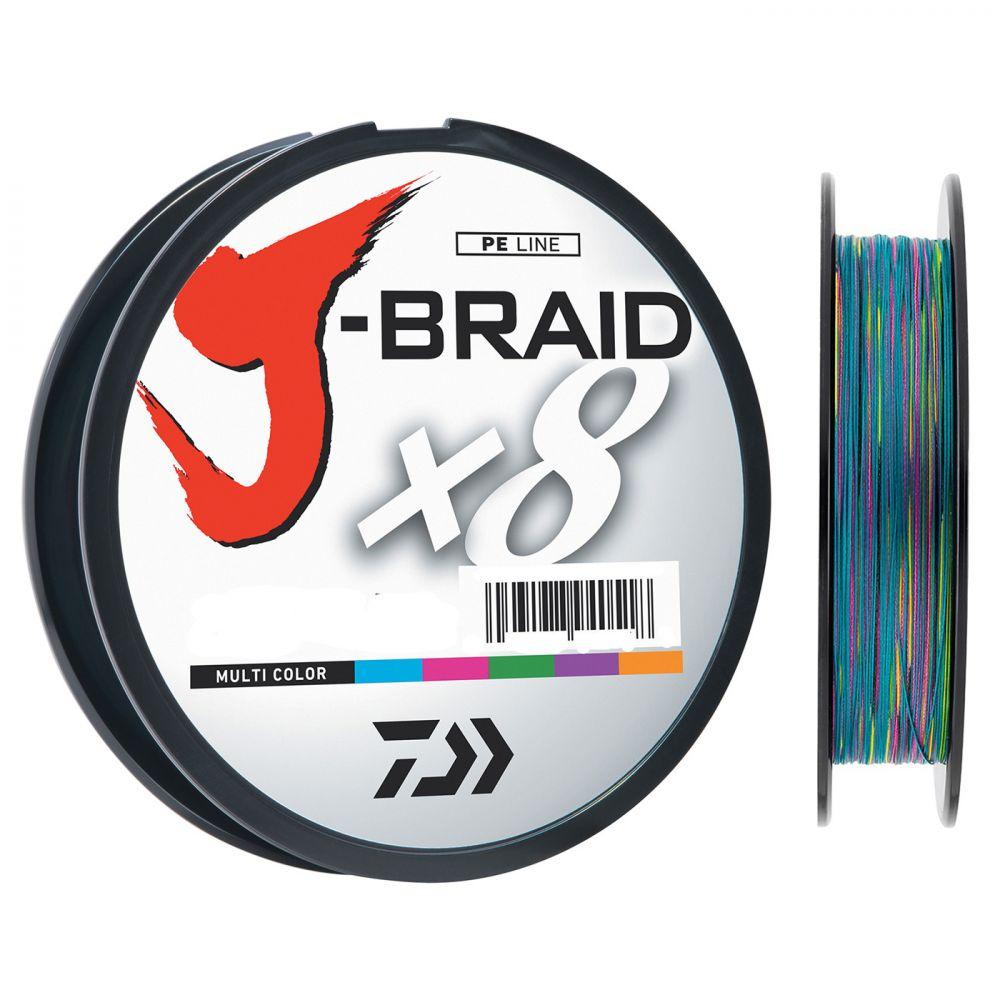 

Шнур рыболовный Daiwa J-Braid X8 0.42 мм 300 м 46.5 кг Multiсolor