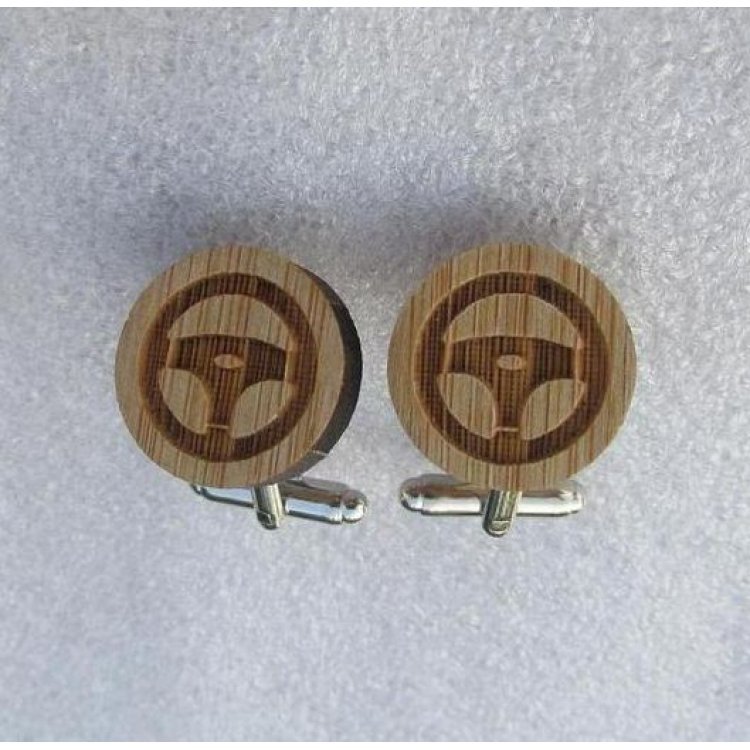 

Запонки Handmade Деревянные Руль Dzp-0651 158331
