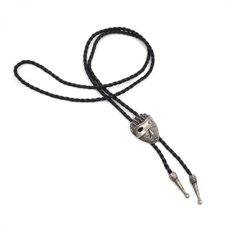 

Галстук боло Handmade Gofin 102см Металл+нейлон Маска Черный Bolo-52024 5413026