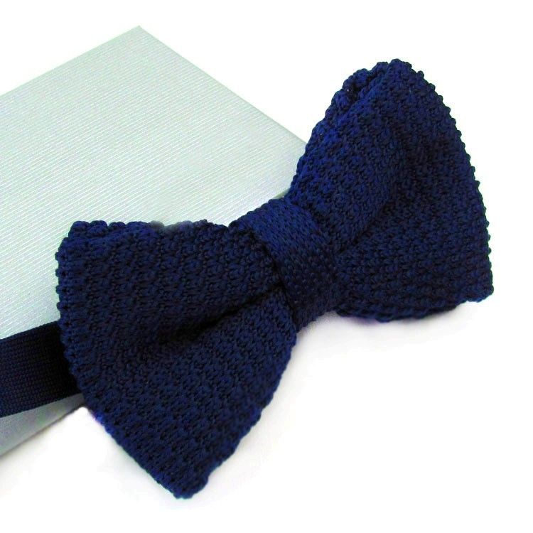 

Галстук-Бабочка Handmade Вязаный Синий Tk-22-03 157873