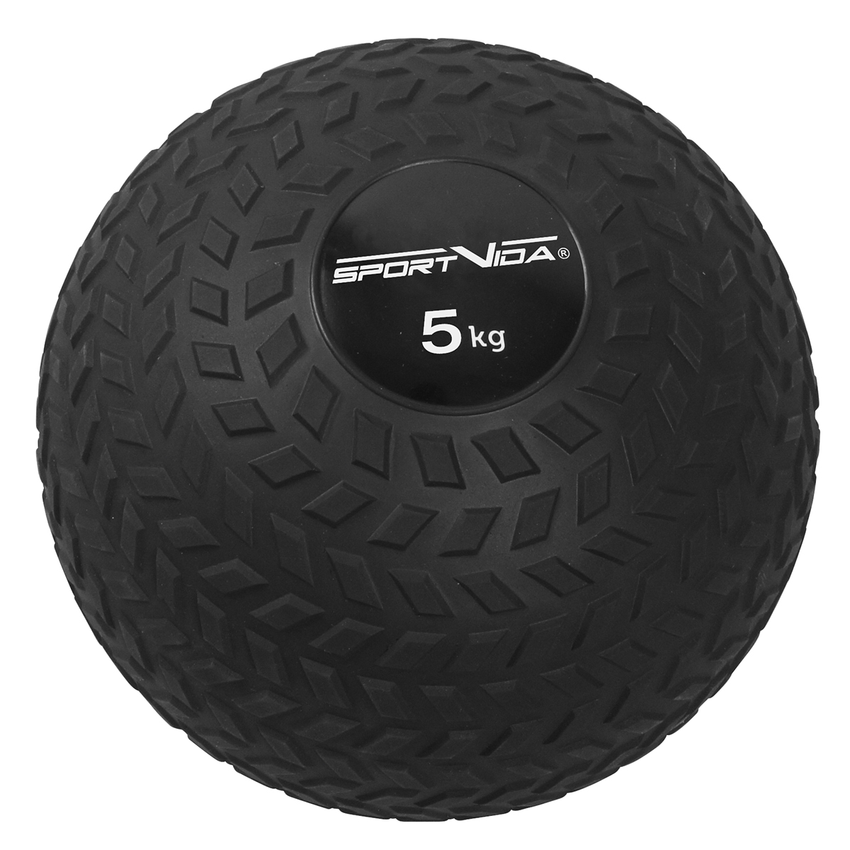 

Слэмбол (медицинский мяч) для кроссфита SportVida Slam Ball 5 кг SV-HK0347 Black