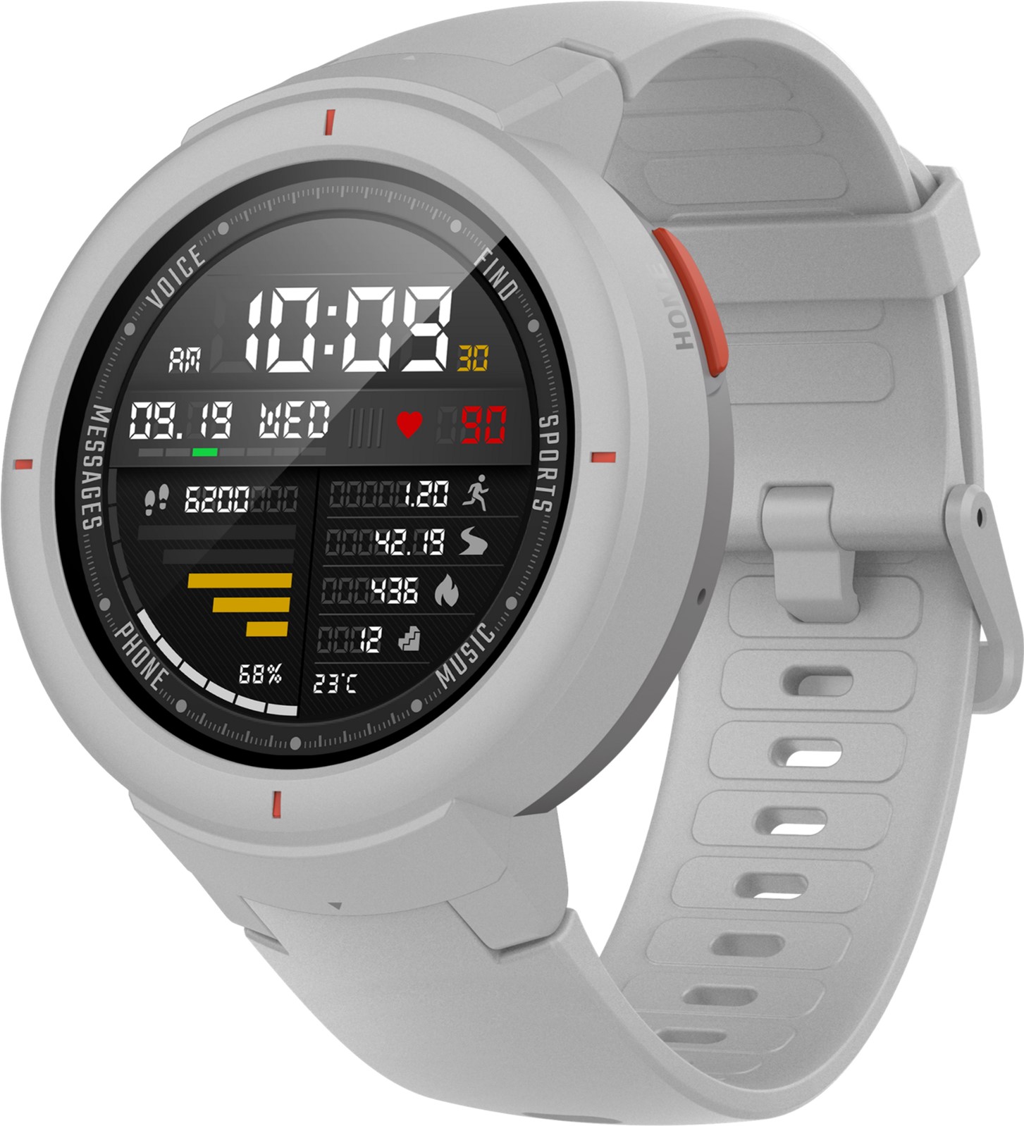 Смарт-часы Amazfit Verge Gray Global – отзывы покупателей | ROZETKA