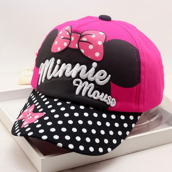 

Кепка Minnie Mouse Fashion kids 50-53 см Малиновая 16806