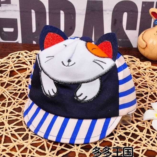 

Кепка "Котик" Baby Fashion 40-43 см Темно-синяя 14051