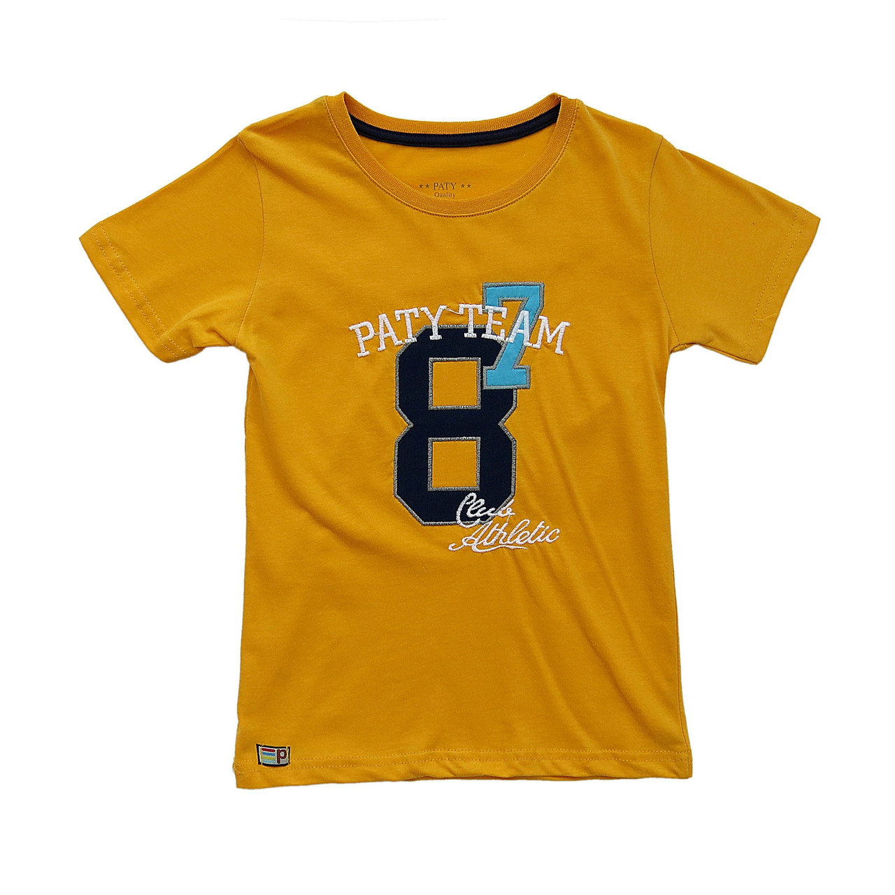 

Футболка Paty Kids для мальчика 98-104 см Желтая 9069