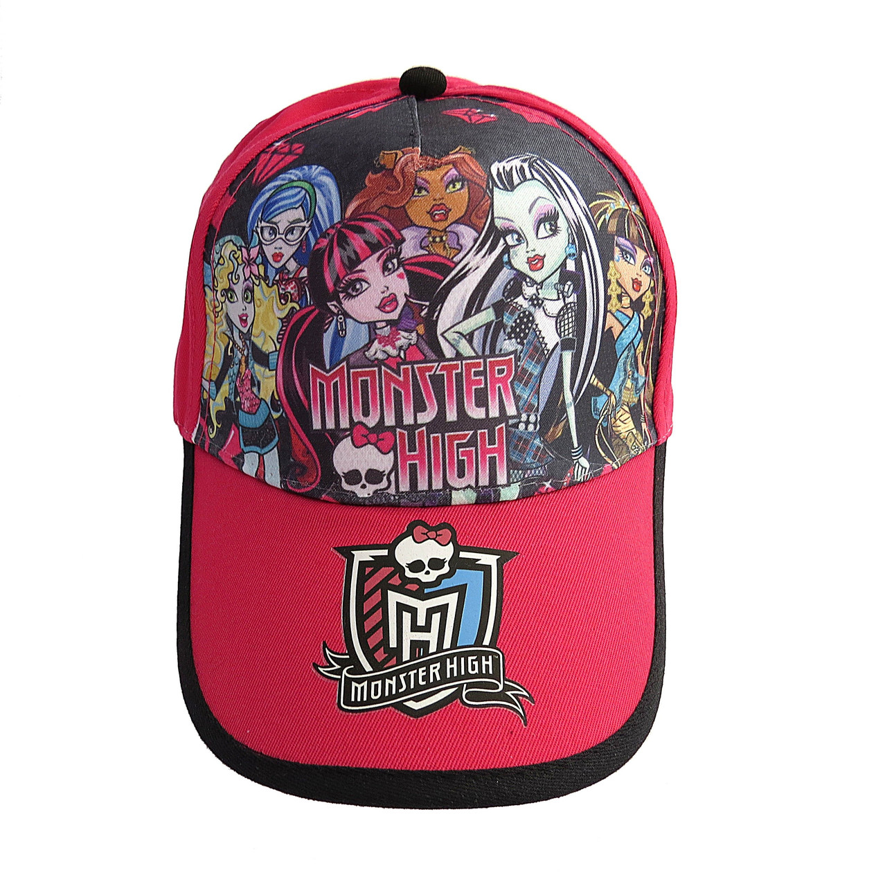 

Кепка Monster High Fashion kids 52-54 см Малиновая 9163