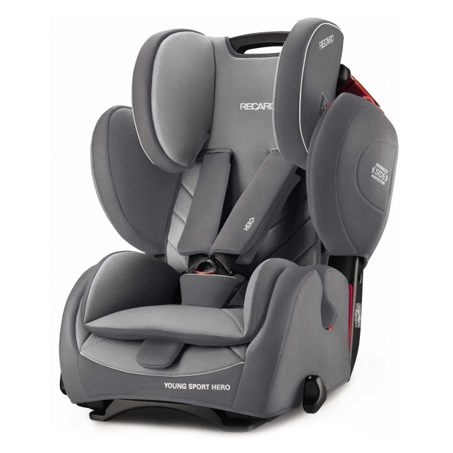 

Автокрісло RECARO Young Sport Hero Aluminium Grey