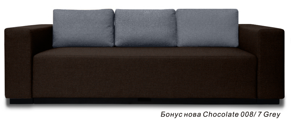 

Диван Энцо 008 Шоклад, 07 Грей Crocus