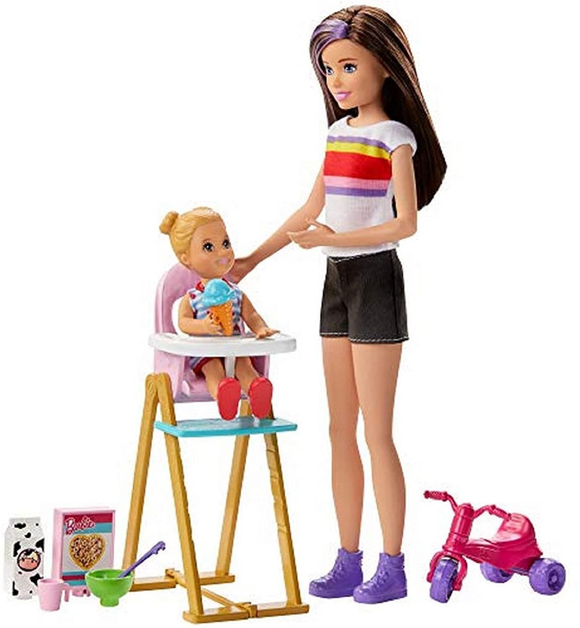 

Набор Барби Скиппер няня "Лакомство мороженым" (GHV87) Barbie Skipper Babysitters Doll
