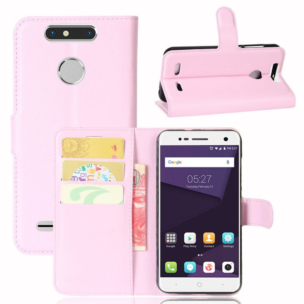 Чехол-книжка Litchie Wallet для ZTE Blade V8 Mini Светло-розовый – фото ...