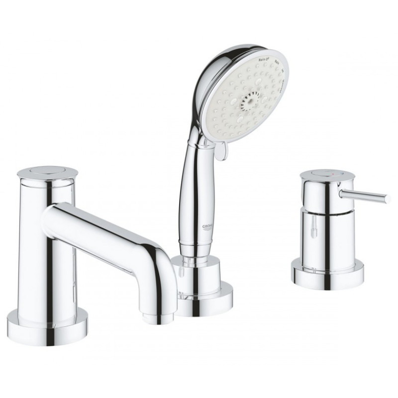 

Смеситель на борт ванны Grohe Bau Classic 2511800A хром (41218)