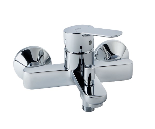 

Смеситель для ванны и душа однорычажный Grohe BAU EDGE 23334000 (25593)
