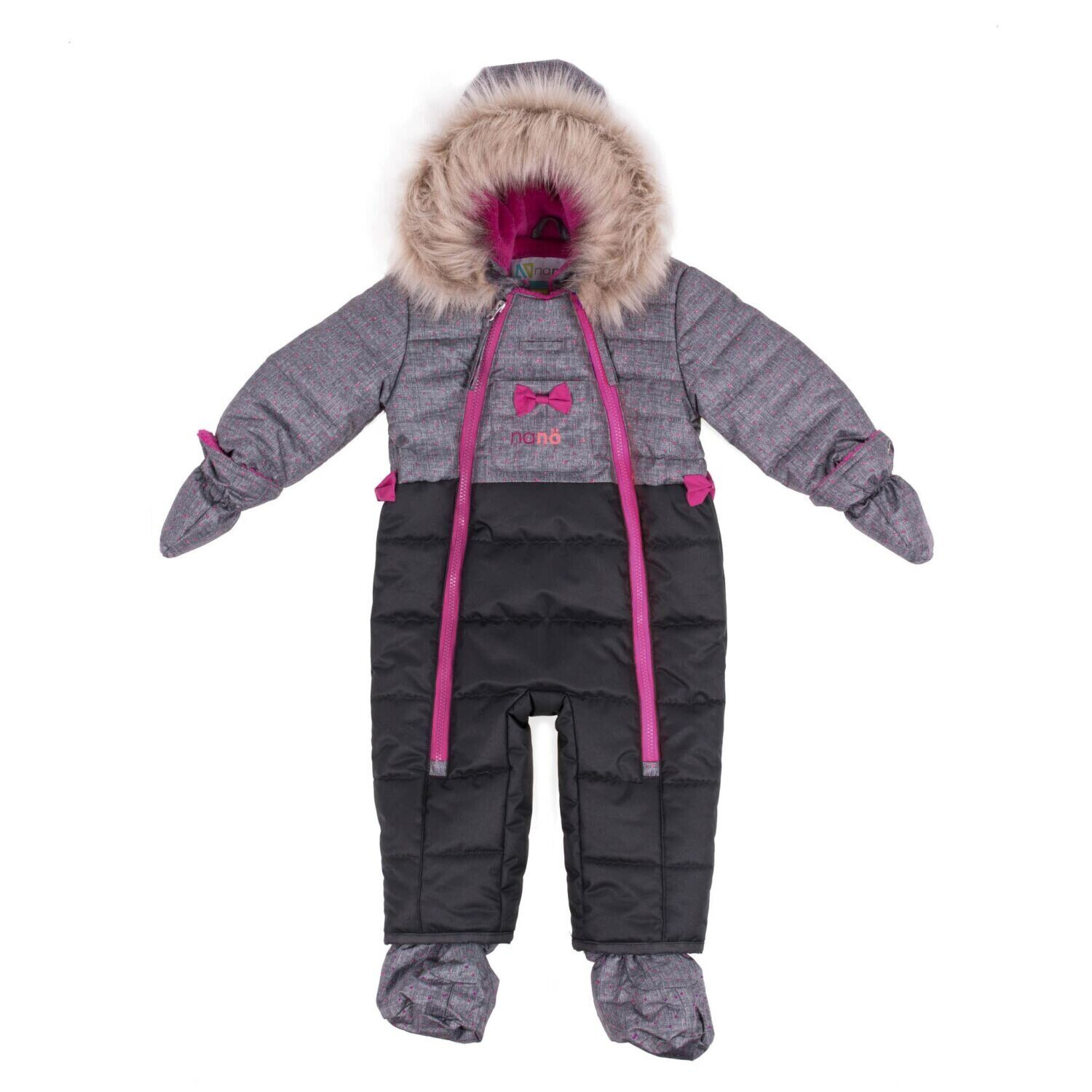 

Зимний цельный комбинезон NANO F18M456-Deepgray серый 74 - 84 см (F18M456-Deepgray-12m)