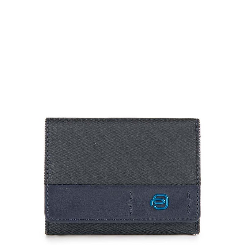 

Портмоне Piquadro PULSE ChevBlue с отдел. для монет