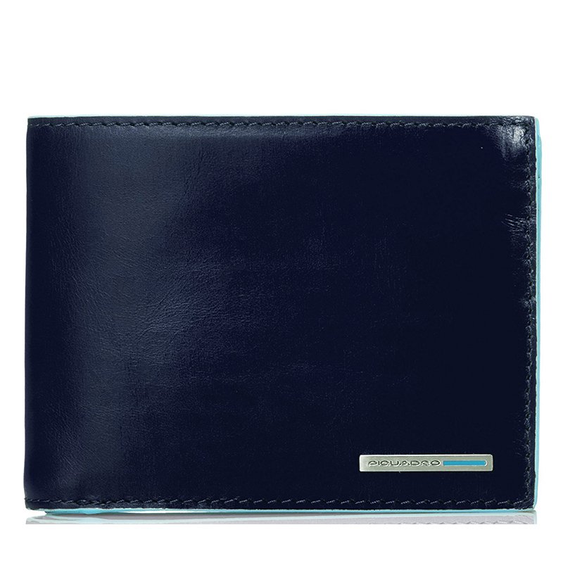 

Портмоне Piquadro BL SQUARE N.Blue с отдел. для монет и 11 кред.карт