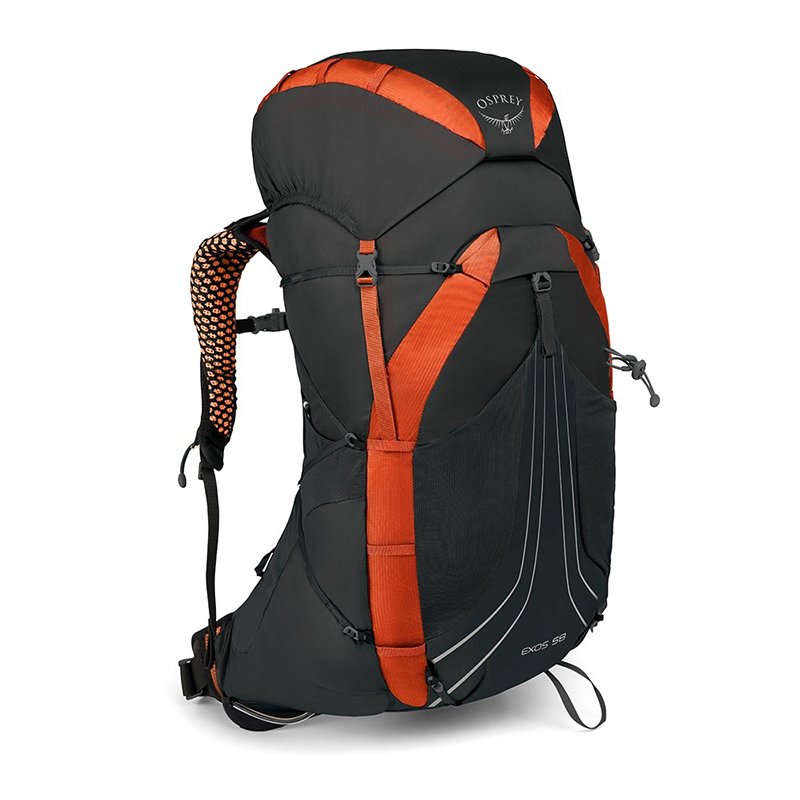 

Туристический рюкзак Osprey Exos 58 Blaze Black SM (009.1734)