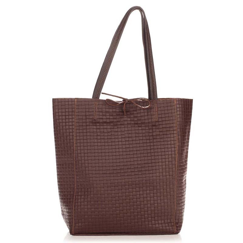 

Женская кожаная сумка на каждый день Italian Bags Коричневый