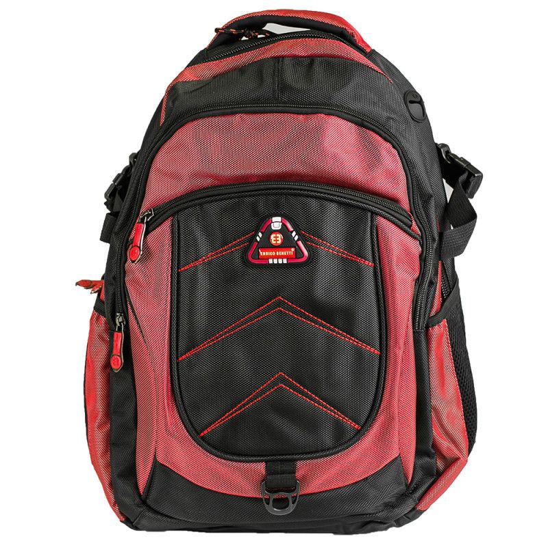 

Городской рюкзак Enrico Benetti BARBADOS Black-Red отд. для ноутбука 15,6", 34л (Eb62013 618)