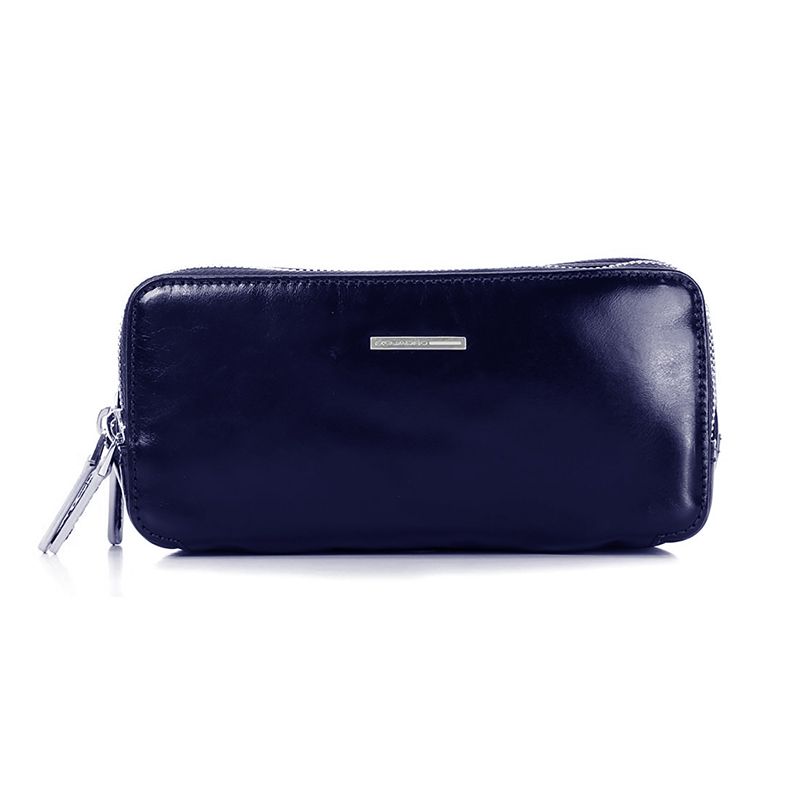 

Барсетка Piquadro BL SQUARE N.Blue на 3 отдел. с молнией на ремне