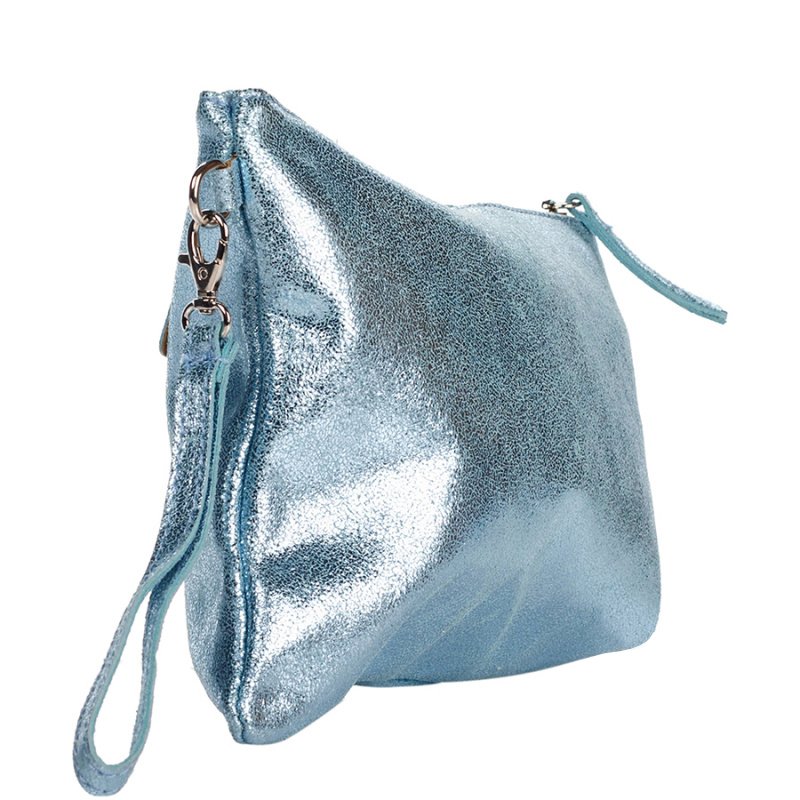 

Клатч кожаный Italian Bags Синий