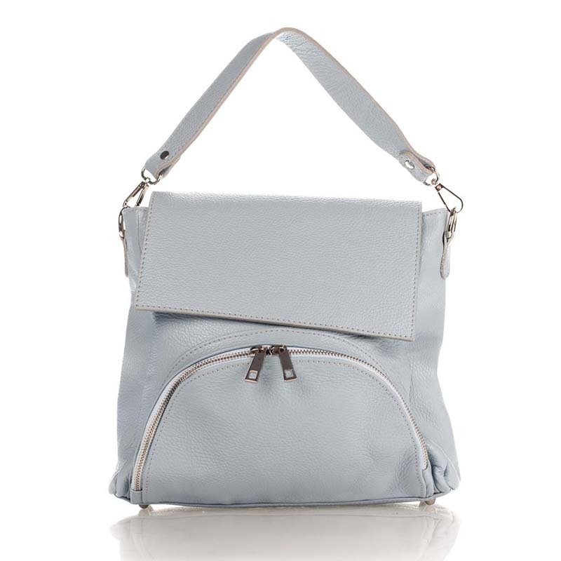 

Женская кожаная сумка Italian bags Голубой