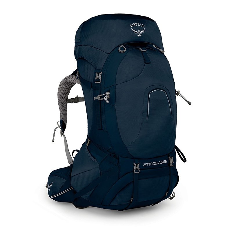 

Туристический рюкзак Osprey Atmos AG 65 Unity Blue LG Синий (009.1703)