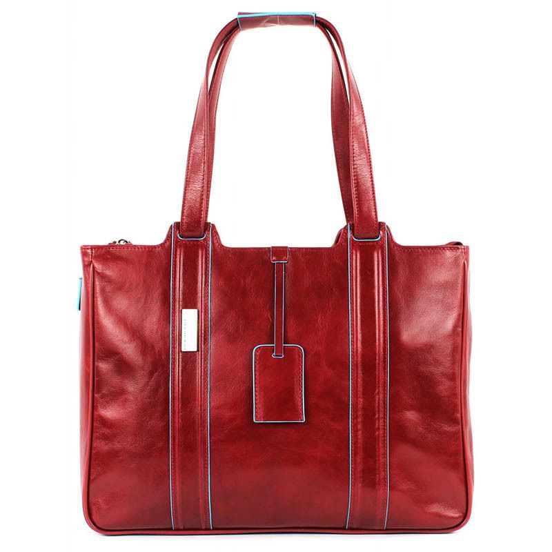 

Женская сумка Piquadro BL SQUARE Red на 2 отдел.