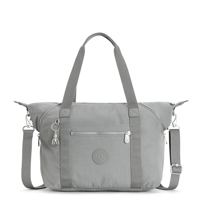 

Женская сумка Kipling ART Smooth Grey 21л