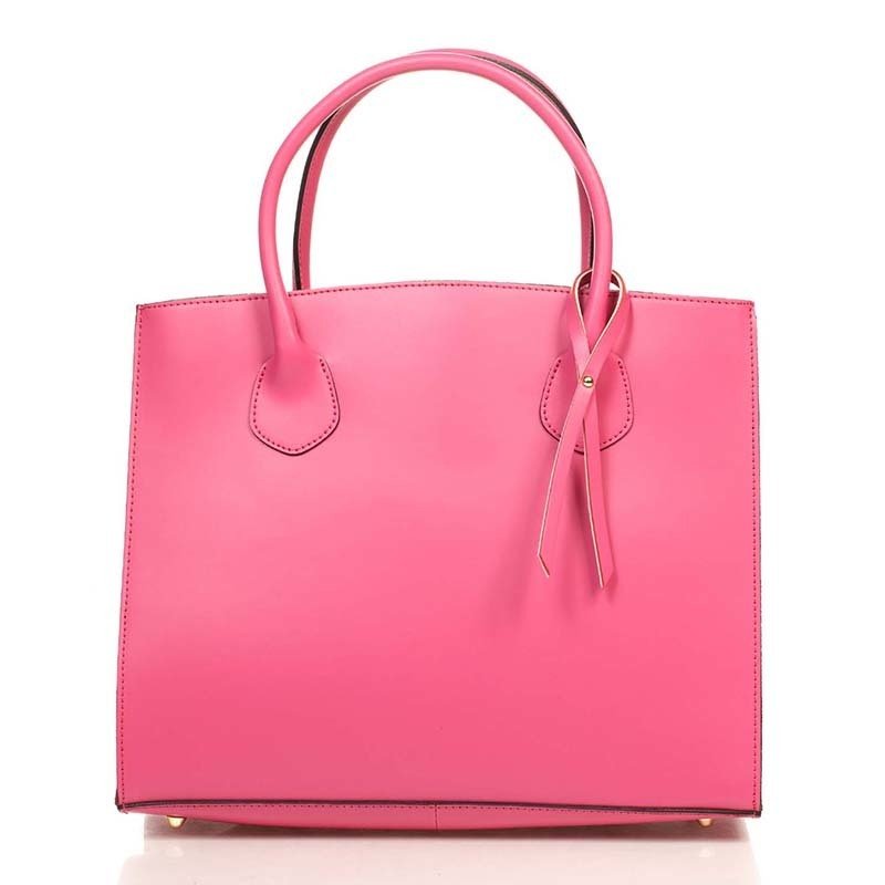 

Женская кожаная сумка Italian bags Розовый