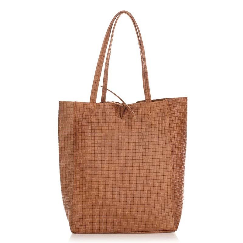 

Женская кожаная сумка на каждый день Italian Bags Кофейный