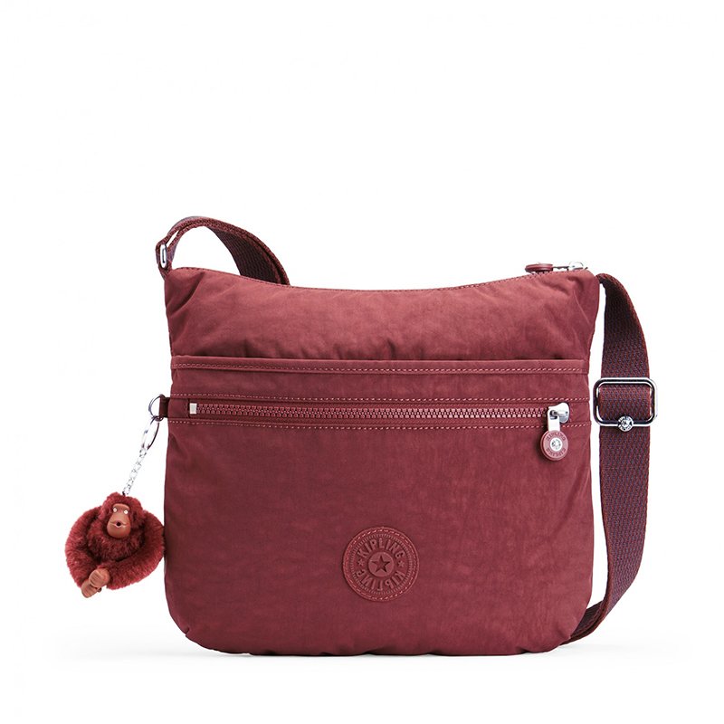 

Женская наплечная сумка Kipling ARTO Burnt Carmine C 6л