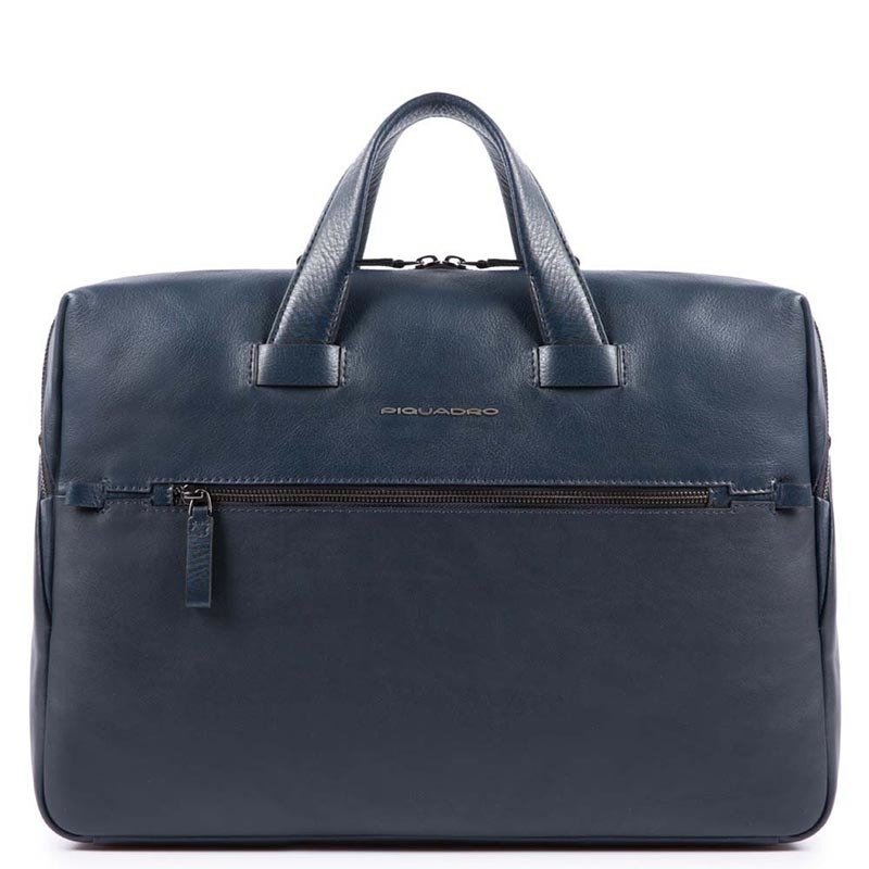 

Портфель кожаный Piquadro LINE Blue с отдел. д/ноутбука 14"/iPad
