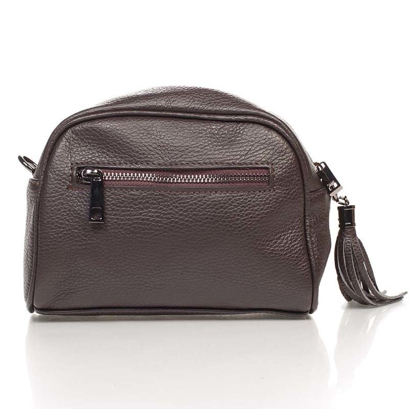 

Клатч кожаный Italian bags Коричневый