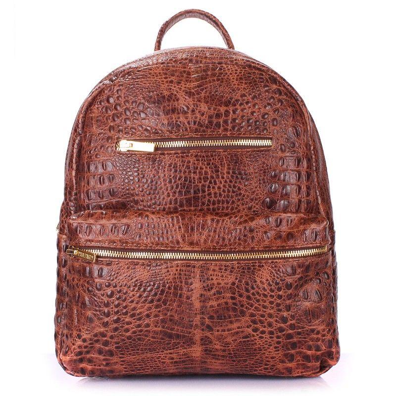 

Городской рюкзак POOLPARTY Mini 6 л (mini-bckpck-leather-croco-brown)