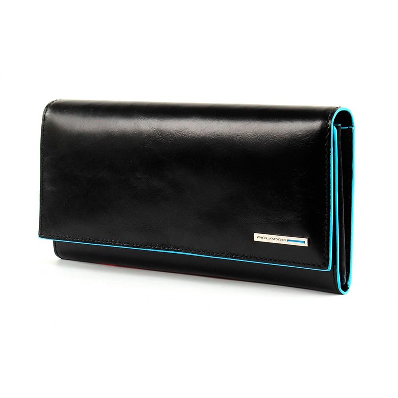 

Портмоне Piquadro BL SQUARE Black женcкое с двумя отдел.