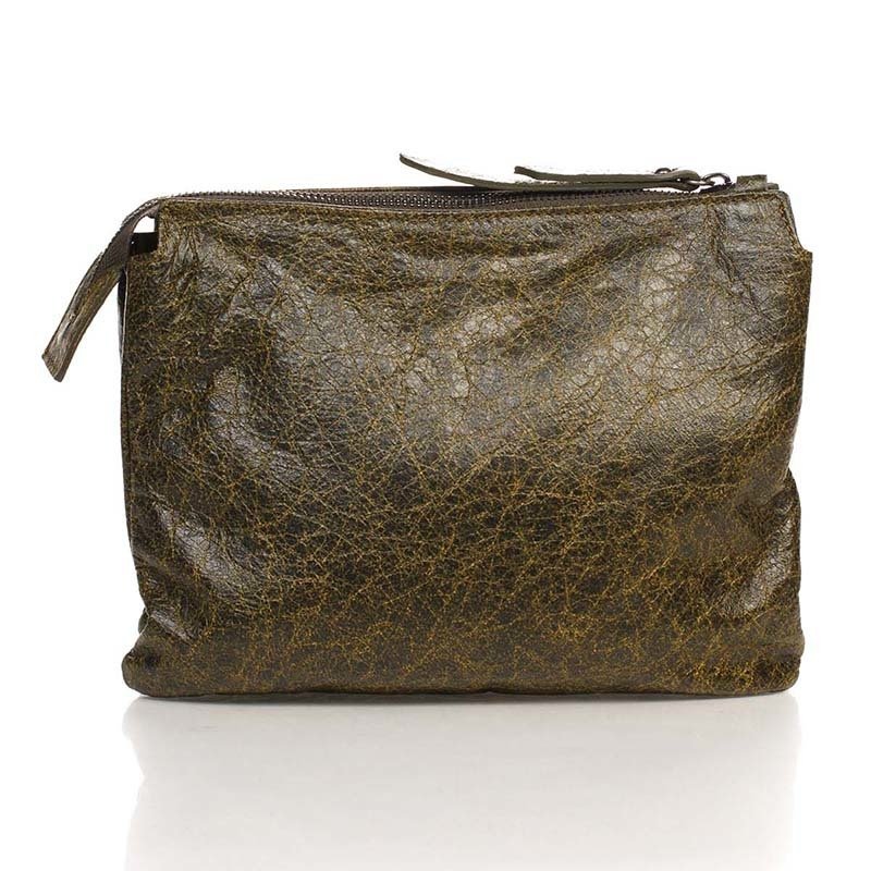 

Женская кожаная сумка-клатч Italian bags Зеленый