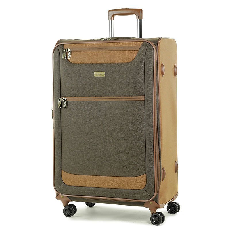 

Чемодан Members Boston L Dark Brown 86л (925071)