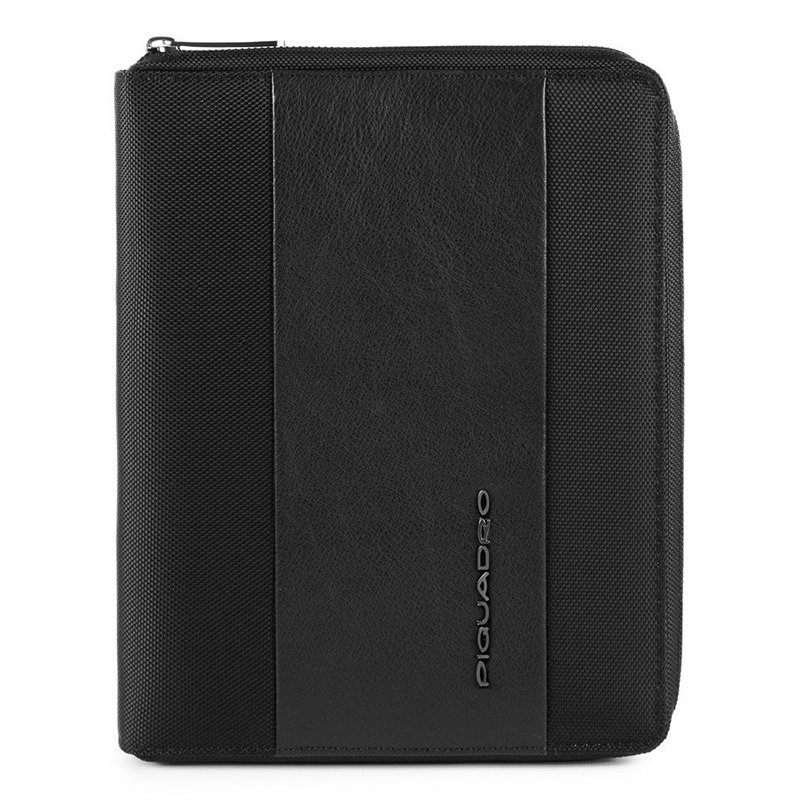 

Органайзер большой Piquadro BRIEF Black на молнии 116/BLU